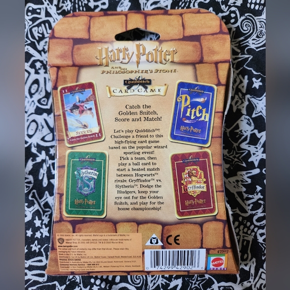 Harry Potter Quidditch Card Game - Picture 2 of 3